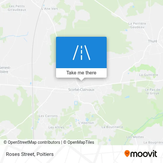 Rue Des Roses map