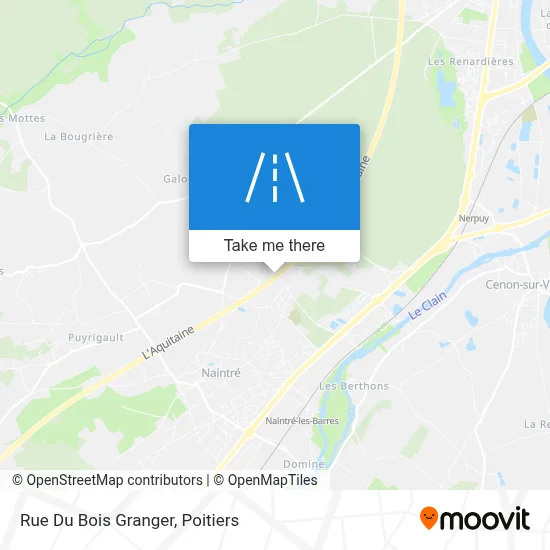 Rue Du Bois Granger map