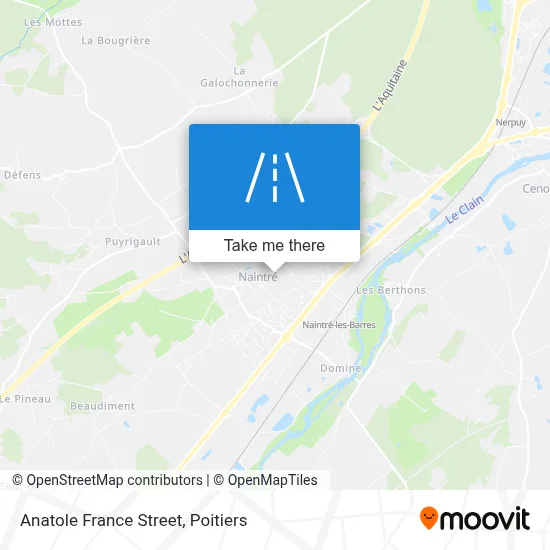 Rue Anatole France map