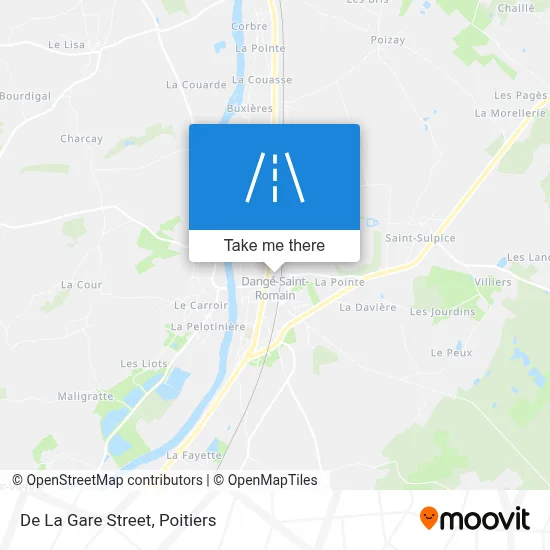 Rue De La Gare map