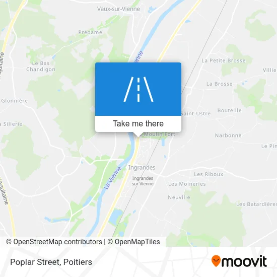 Rue Des Peupliers map