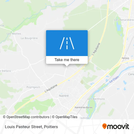 Rue Louis Pasteur map