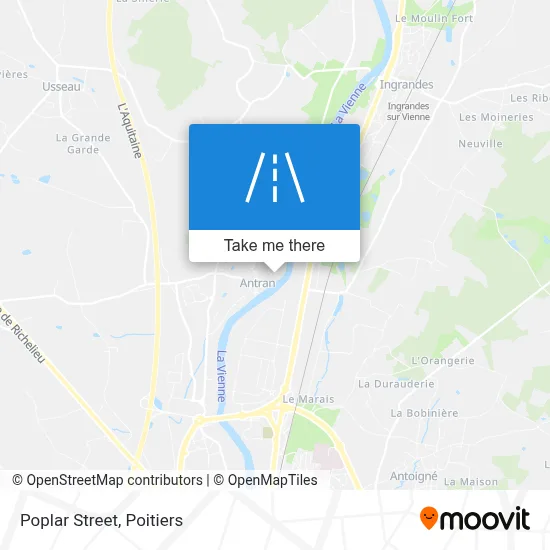 Rue Des Peupliers map