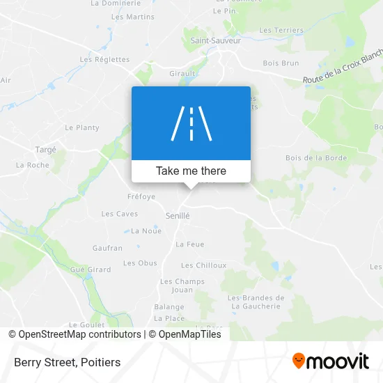 Rue Du Berry map