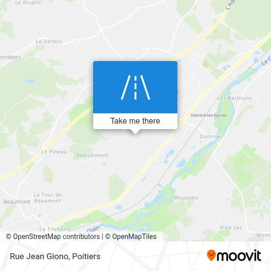 Rue Jean Giono map
