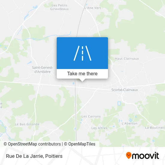 Rue De La Jarrie map