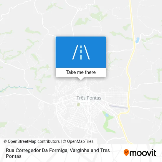 Rua Corregedor Da Formiga map