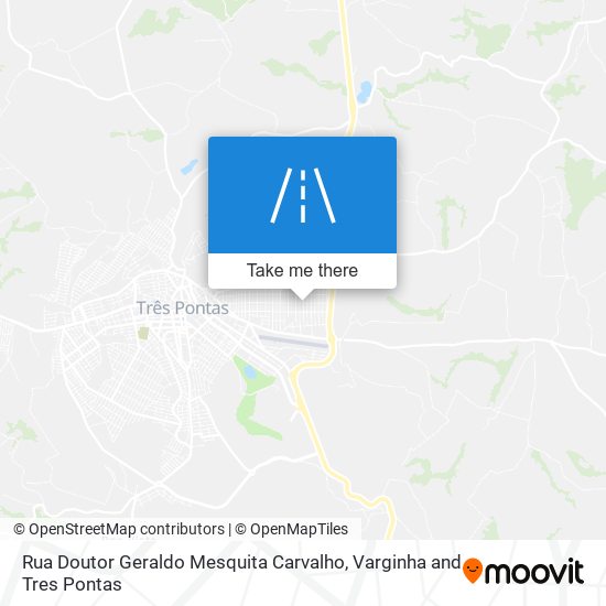 Rua Doutor Geraldo Mesquita Carvalho map