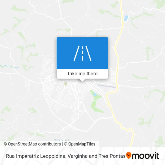 Rua Imperatriz Leopoldina map
