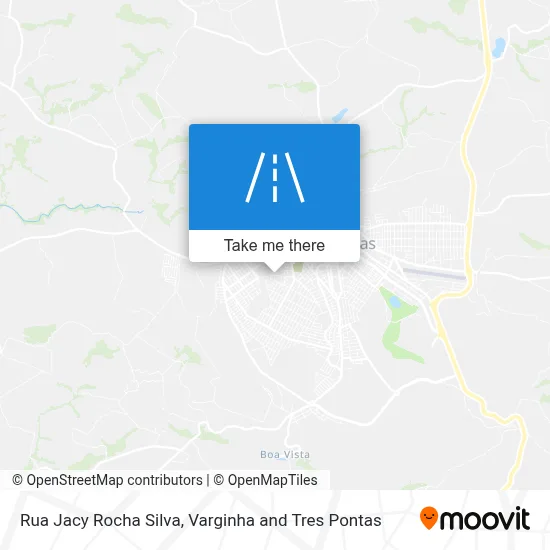 Rua Jacy Rocha Silva map