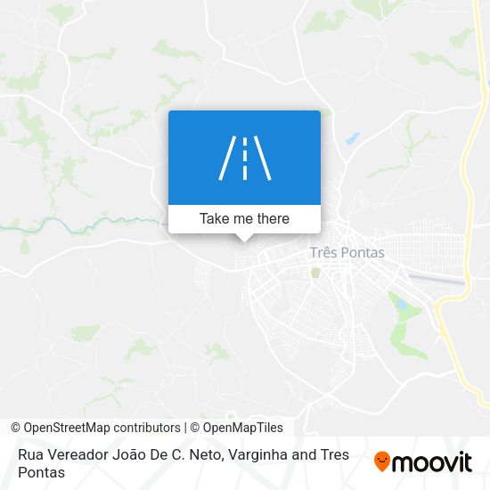 Rua Vereador João De C. Neto map