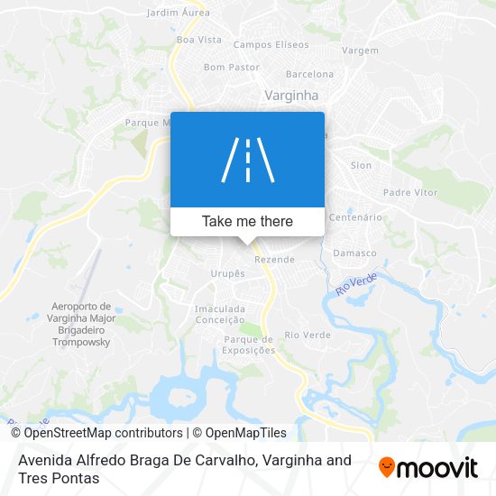 Avenida Alfredo Braga De Carvalho map