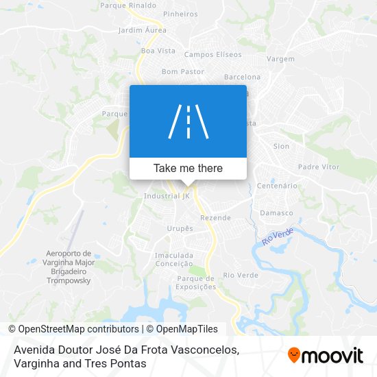 Avenida Doutor José Da Frota Vasconcelos map