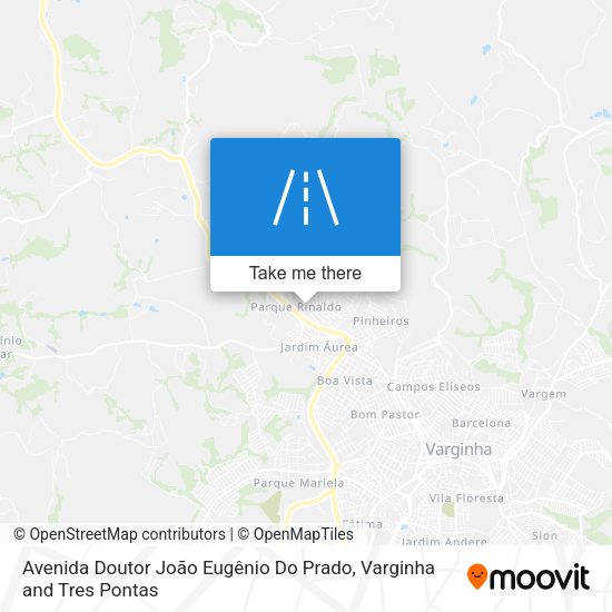Avenida Doutor João Eugênio Do Prado map