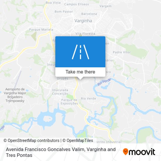 Avenida Francisco Goncalves Valim map