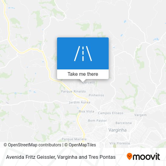 Avenida Fritz Geissler map
