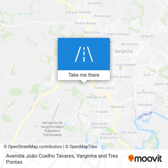 Avenida João Coelho Tavares map