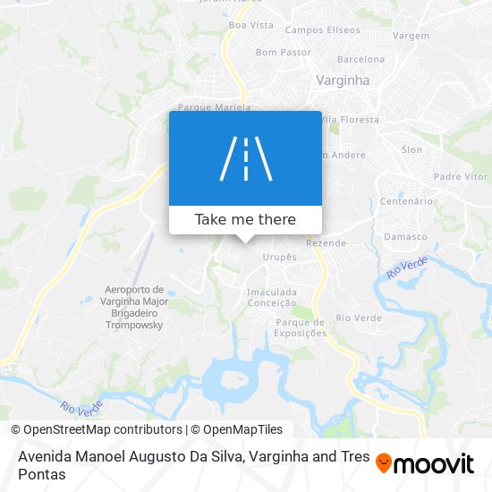 Avenida Manoel Augusto Da Silva map