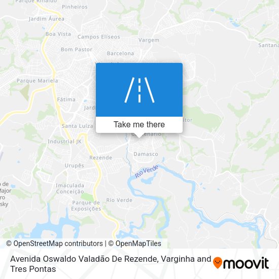 Avenida Oswaldo Valadão De Rezende map