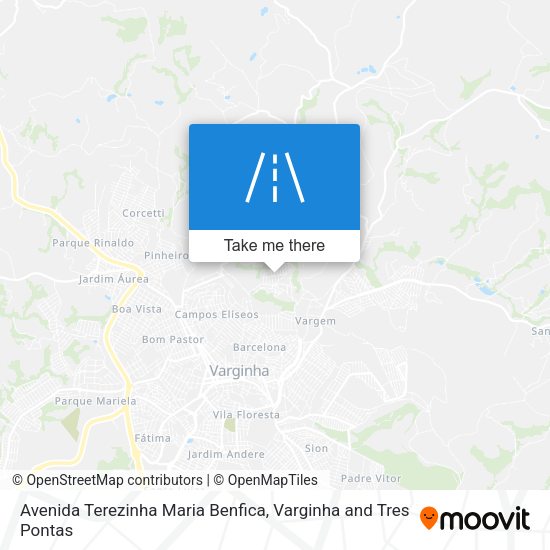 Avenida Terezinha Maria Benfica map