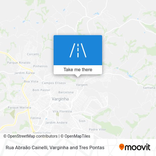 Rua Abraão Cainelli map