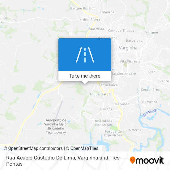 Rua Acácio Custódio De Lima map