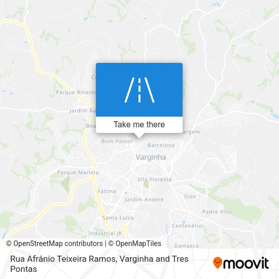 Rua Afrânio Teixeira Ramos map