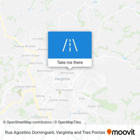 Rua Agostino Domingueti map