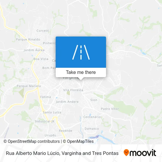 Rua Alberto Mario Lúcio map