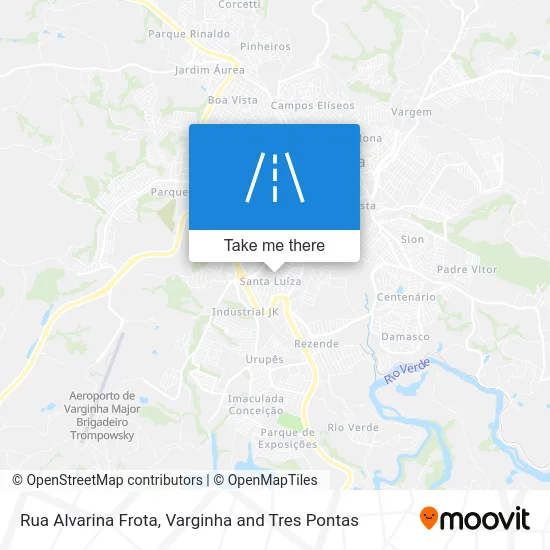 Rua Alvarina Frota map
