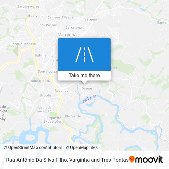 Rua Antônio Da Silva Filho map