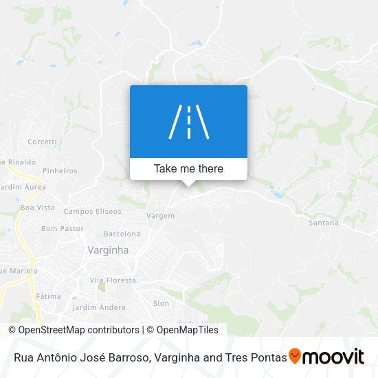 Rua Antônio José Barroso map