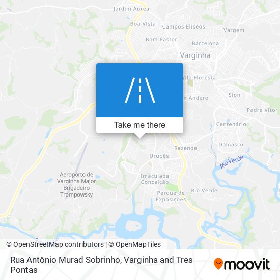 Mapa Rua Antônio Murad Sobrinho