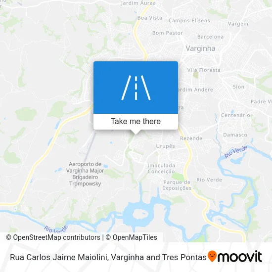 Rua Carlos Jaime Maiolini map