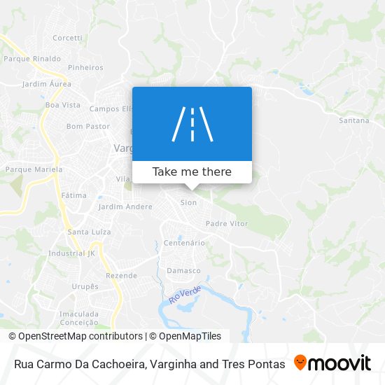 Mapa Rua Carmo Da Cachoeira