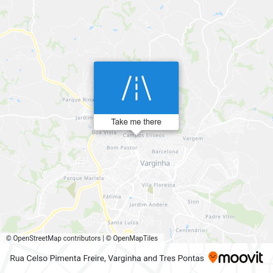 Rua Celso Pimenta Freire map