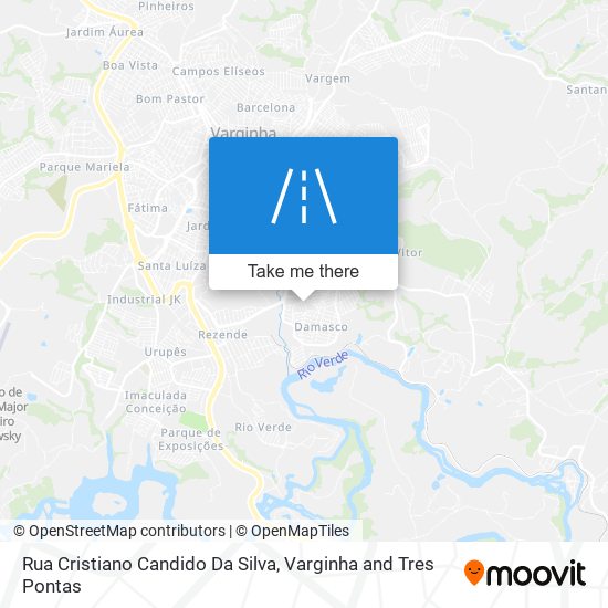 Rua Cristiano Candido Da Silva map