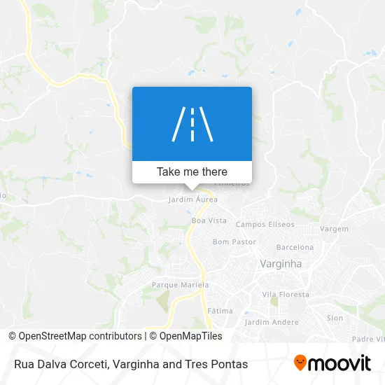Rua Dalva Corceti map