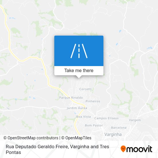Rua Deputado Geraldo Freire map