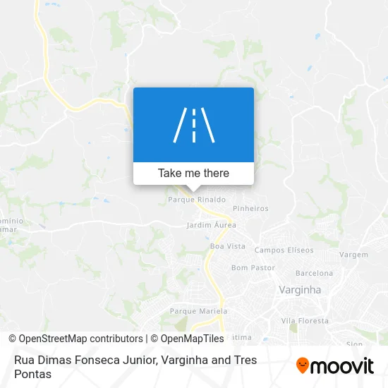 Rua Dimas Fonseca Junior map