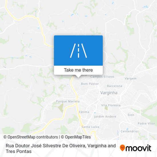 Rua Doutor José Silvestre De Oliveira map