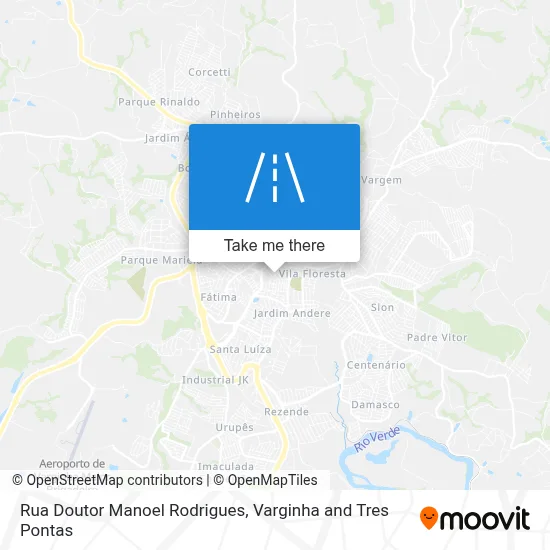 Rua Doutor Manoel Rodrigues map