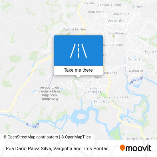 Rua Dário Paiva Silva map