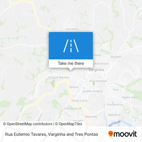 Rua Eutemio Tavares map