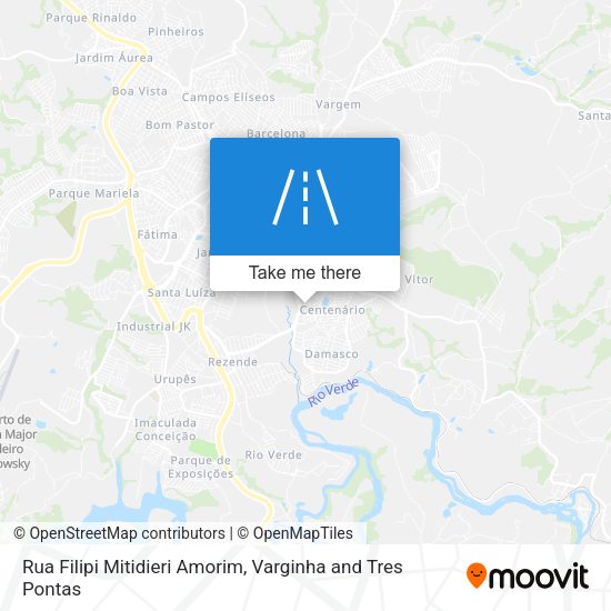 Rua Filipi Mitidieri Amorim map