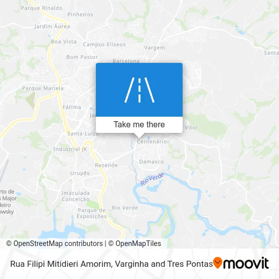Rua Filipi Mitidieri Amorim map