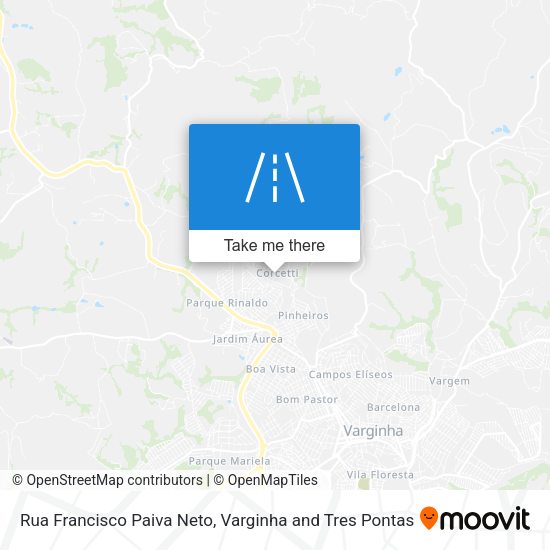 Rua Francisco Paiva Neto map