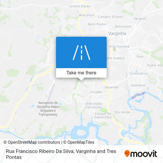 Rua Francisco Ribeiro Da Silva map