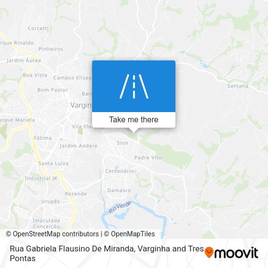 Rua Gabriela Flausino De Miranda map