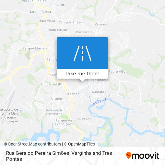 Rua Geraldo Pereira Simões map